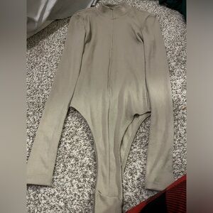 Brown bodysuit